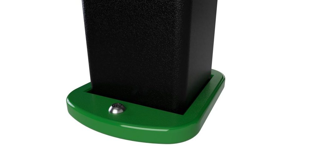 100-10-012 100mm Post Ground Plate - View 4